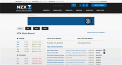 Desktop Screenshot of nzx.com